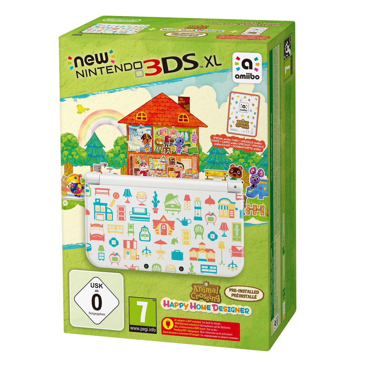 New 3DS XL + Animal Crossing Happy Home Designer