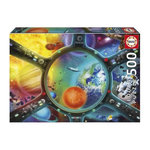 EDUCA Puzzle - EDUCA - Promenade Spatiale - 500 pieces - Theme Science et espace - Dimensions 48x34 cm