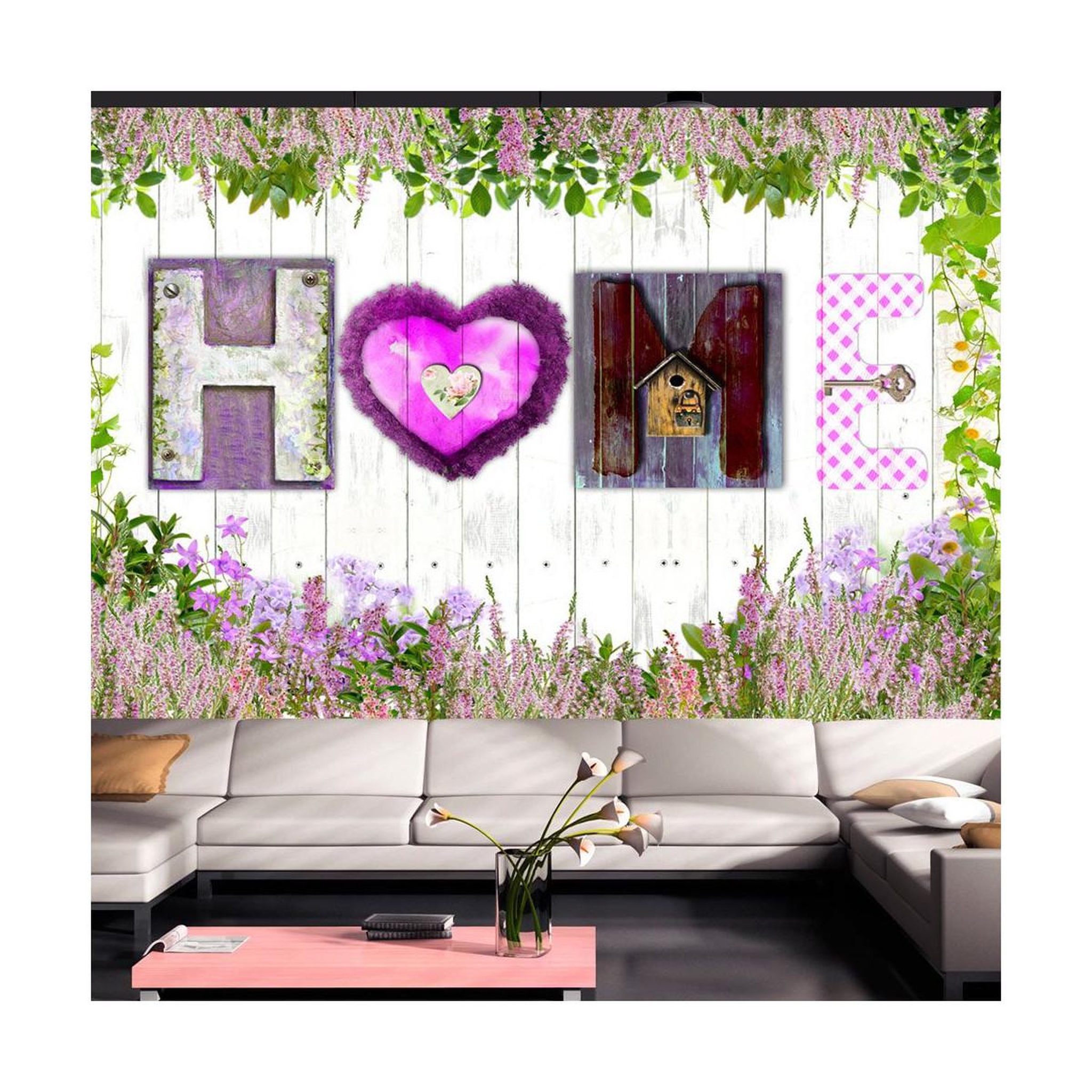 Voir la diapositive 1 : Paris Prix Papier peint  heather seclusion