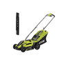 Voir la diapositive 1 : Ryobi Pack RYOBI Tondeuse électrique 1300W Coupe 33cm RLM13E33S - Lame de tondeuse électrique 33cm RAC420