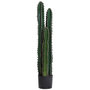 Voir la diapositive 1 : OUTSUNNY Cactus artificiel grand réalisme plante artificielle grande taille dim. Ø 17 x 100H cm vert