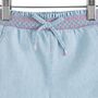 Voir la diapositive 2 : INEXTENSO Short twill bébé fille