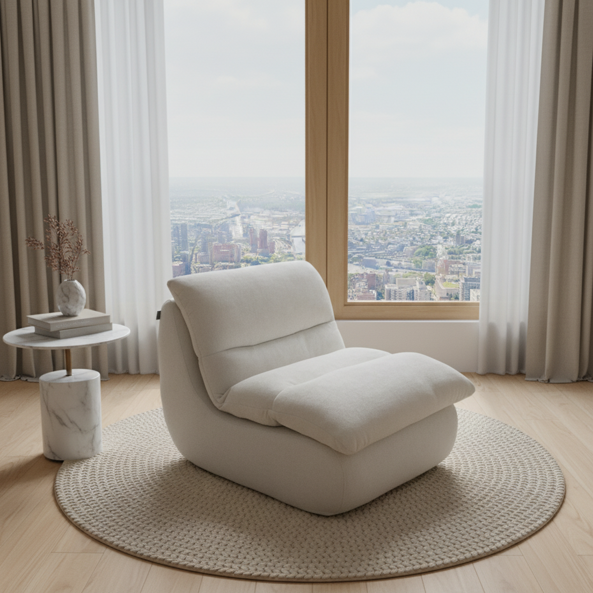 Voir la diapositive 3 : COCO LIVING Coco Living Fauteuil Nuvia