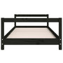 Voir la diapositive 4 : VIDAXL Cadre de lit pour enfants noir 90x190 cm bois de pin massif