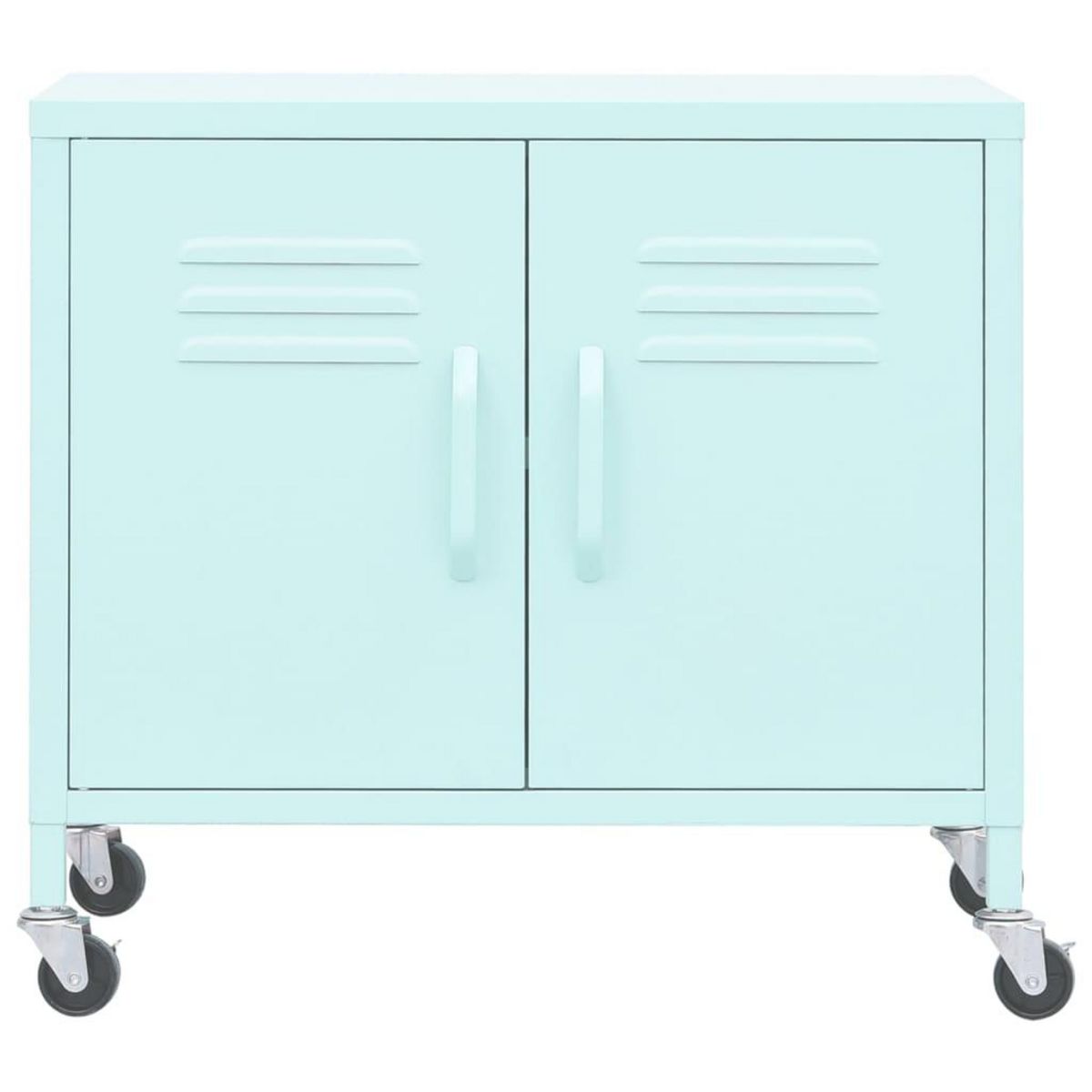 VIDAXL Armoire de rangement Menthe 60x35x56 cm Acier
