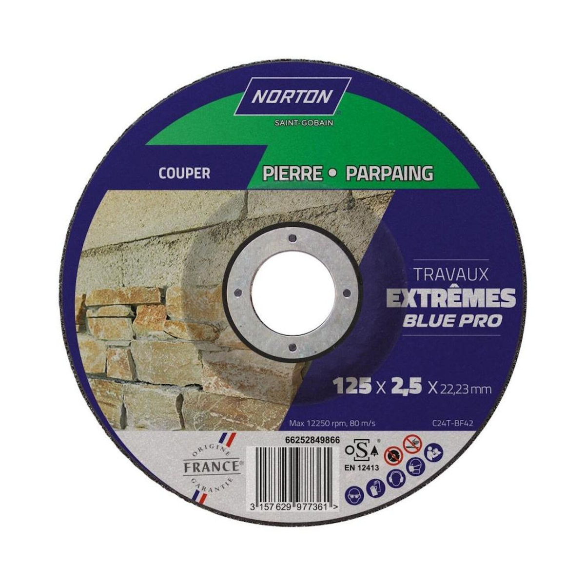 Norton Disque 125x2,5 mater NORTON extreme