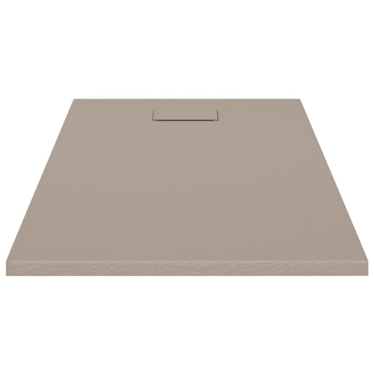VIDAXL Receveur de douche SMC Marron 120x70 cm
