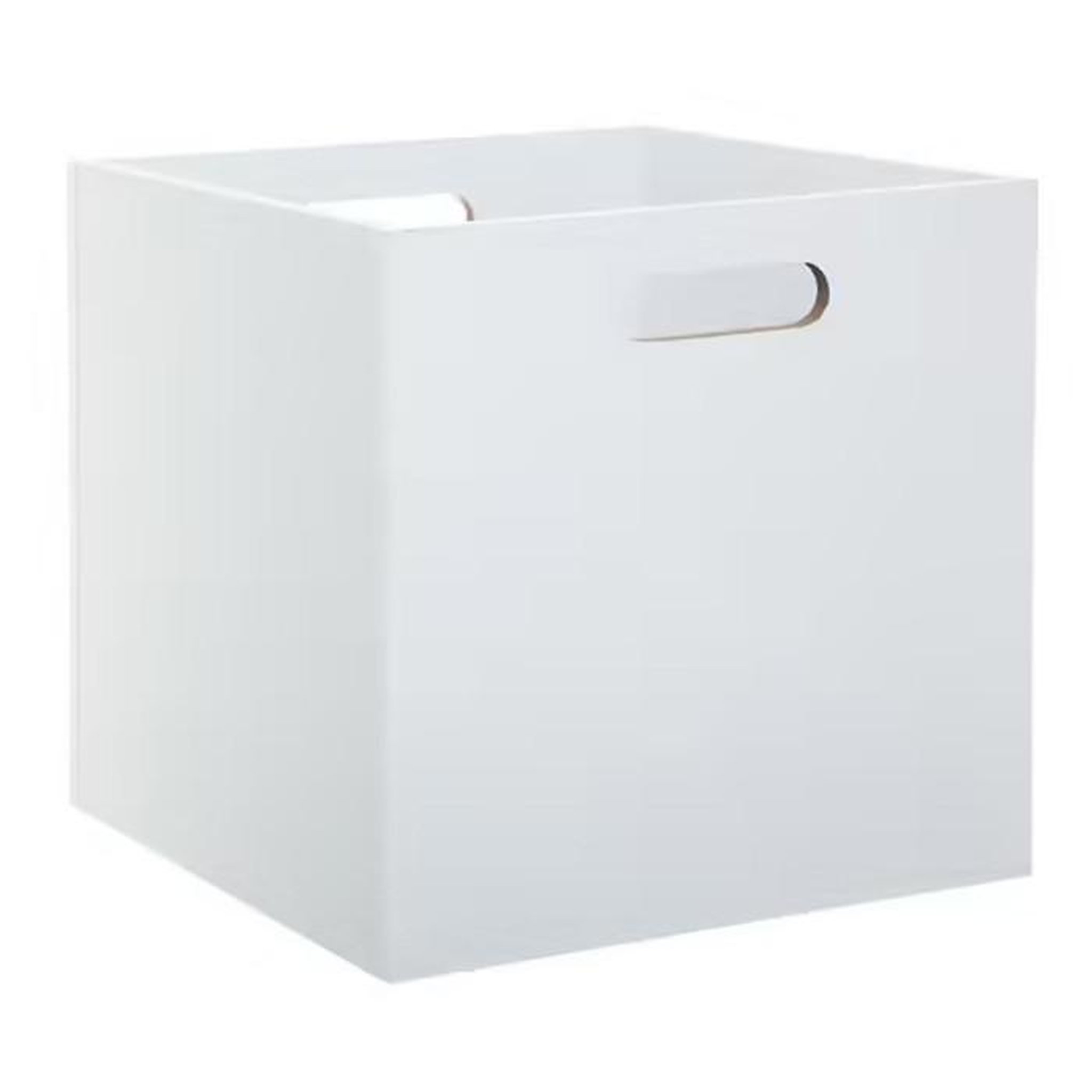 Voir la diapositive 1 : FIVE Boite de Rangement en Bois  Evy  31x31cm Blanc