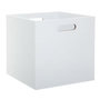 Voir la diapositive 1 : FIVE Boite de Rangement en Bois  Evy  31x31cm Blanc