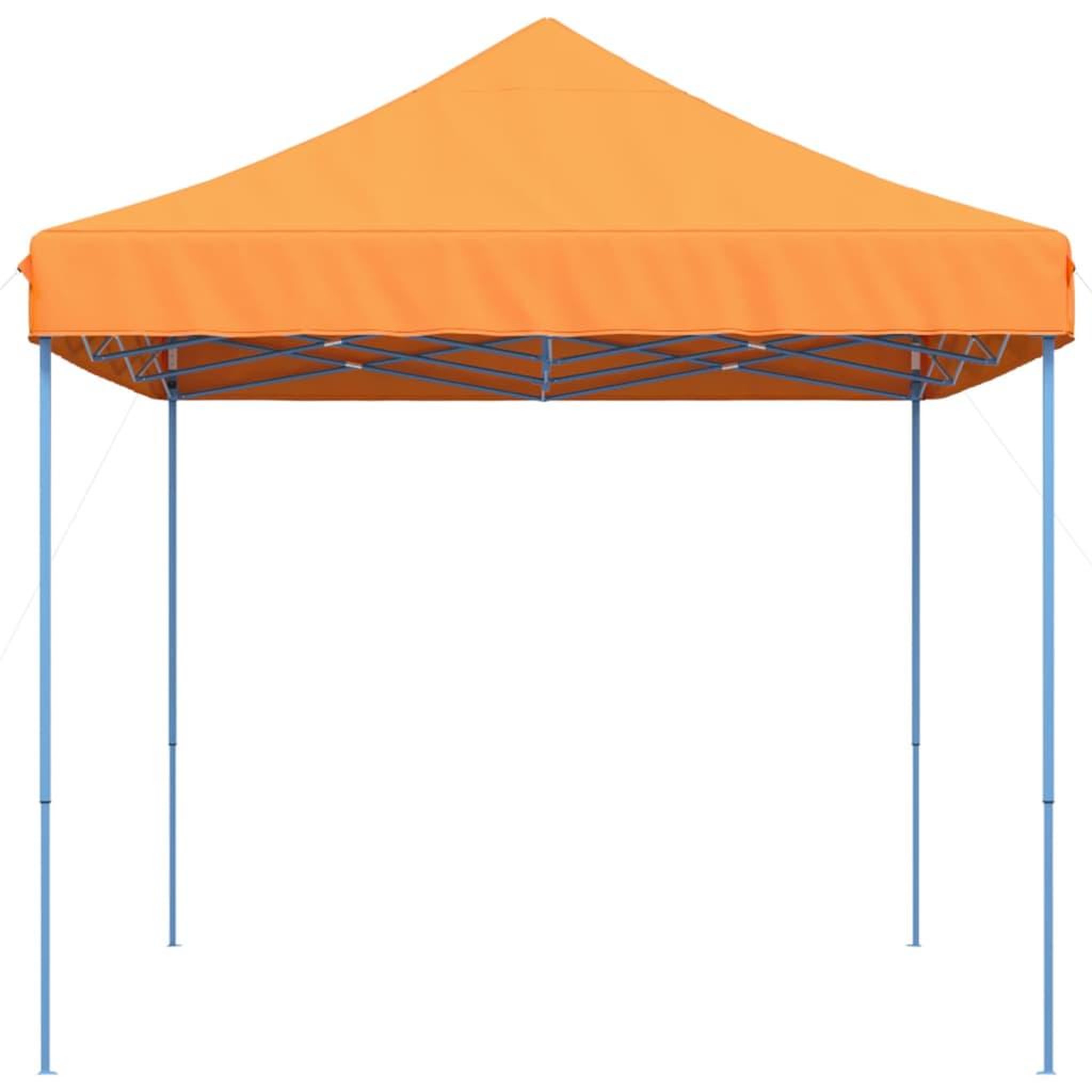 Voir la diapositive 4 : VIDAXL Tente de reception pliable escamotable orange 440x292x315 cm