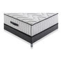 Voir la diapositive 3 : DEKO DREAM HOTEL SUPREME Ensemble Matelas + Sommier 160 x 200 - Ressorts - 7 zones - Ferme - 27 cm