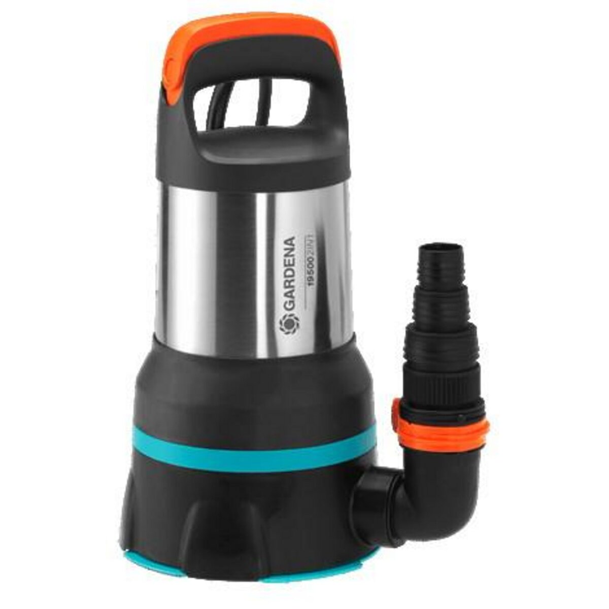 Gardena Pompe d'évacuation 2 en 1 pour eaux claires et eaux chargées 19500