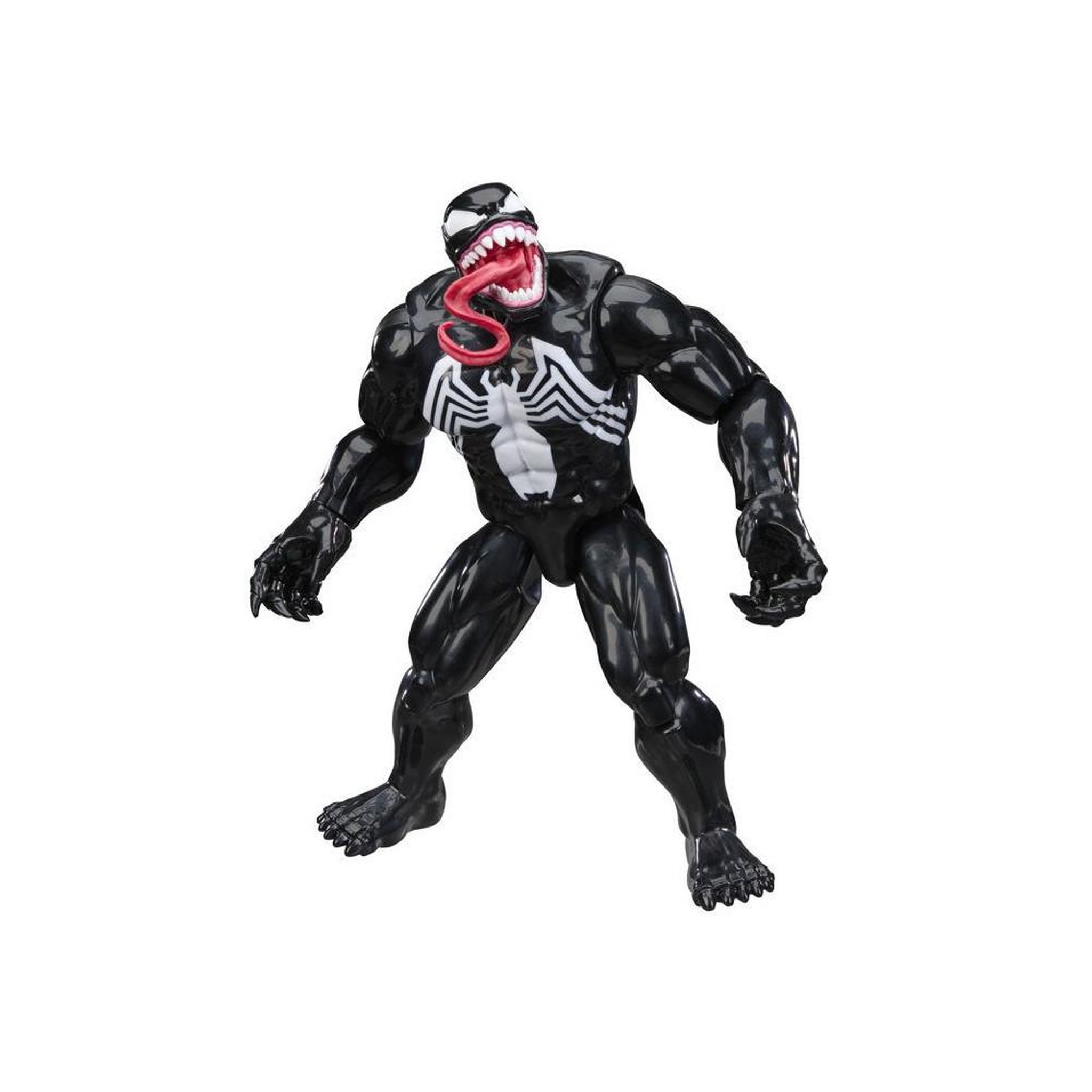 Voir la diapositive 2 : HASBRO Figurine Venom 30 cm Deluxe, Titan Series, jouets de super-héros pour enfants, Marvel Spider-Man, des 4 ans