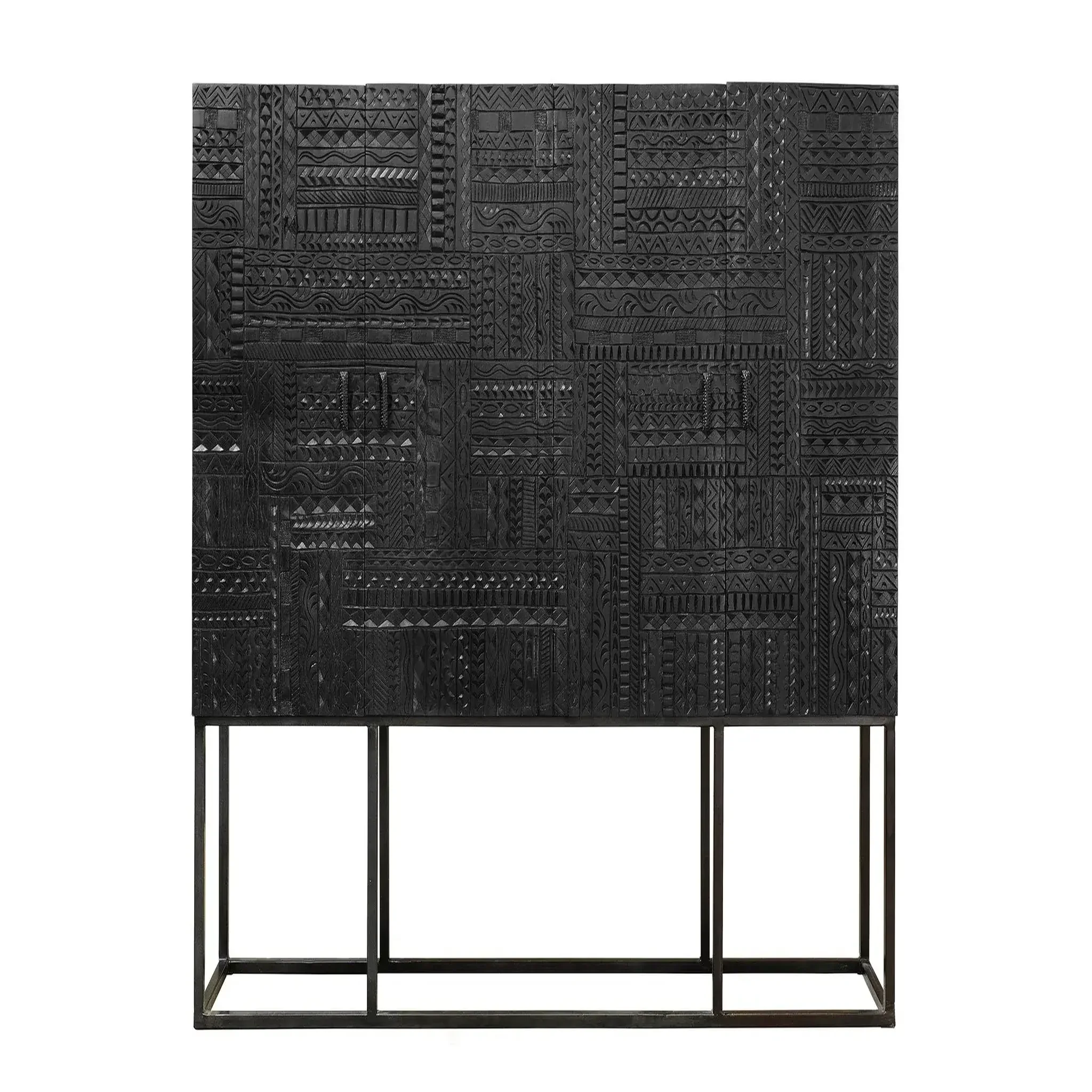 GINER Y COLOMER SL Armoire en bois de manguier 180cm style ethnique