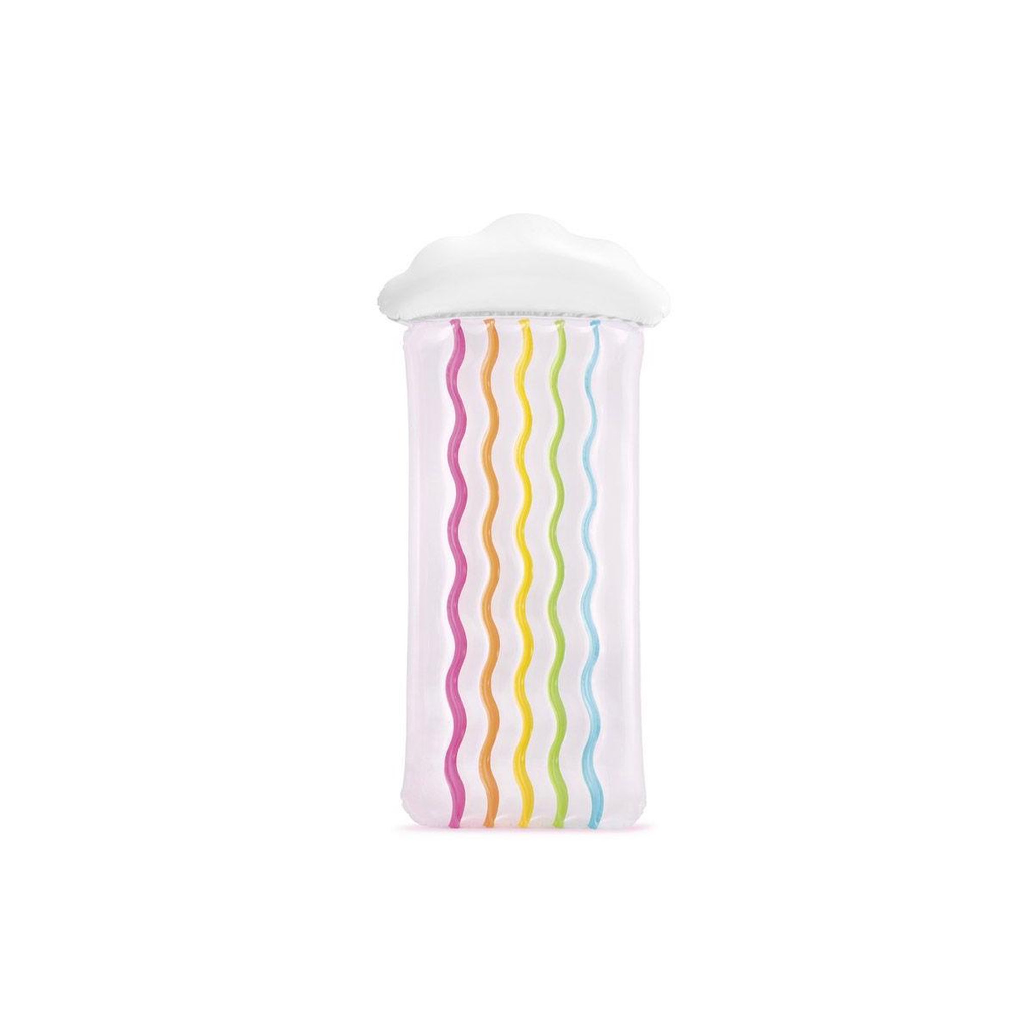 INTEX Matelas Gonflable  Nuage Arc en Ciel  198cm Multicolore