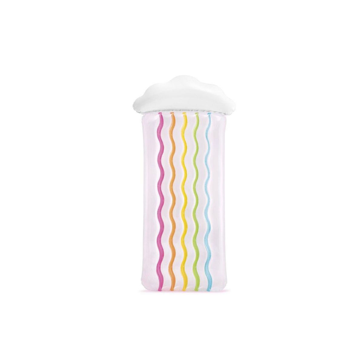 INTEX Matelas Gonflable  Nuage Arc en Ciel  198cm Multicolore