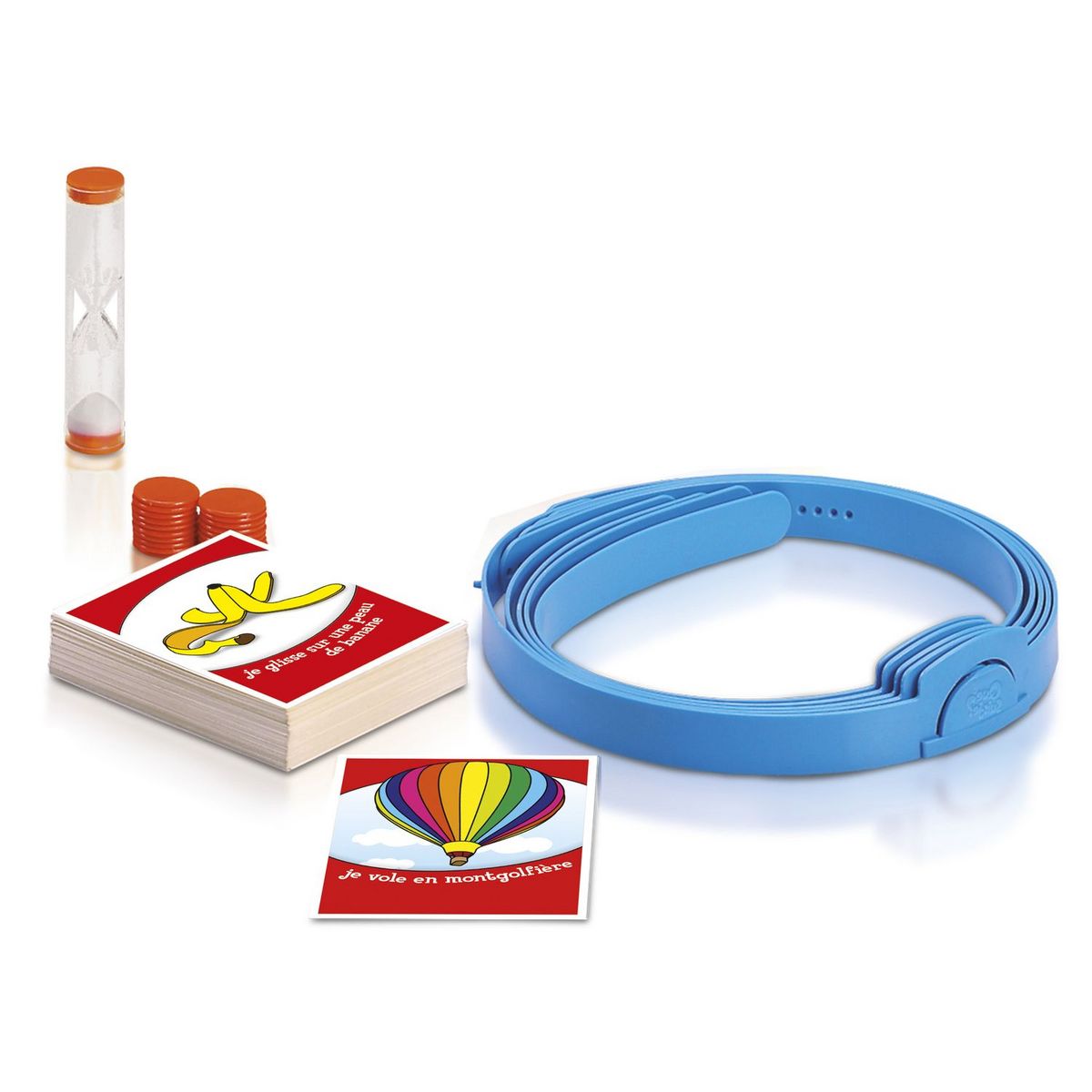 MEGABLEU Jeu Devine tête mimes