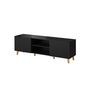 Voir la diapositive 6 : BEST MOBILIER Sanna - meuble tv - 150 cm - style contemporain