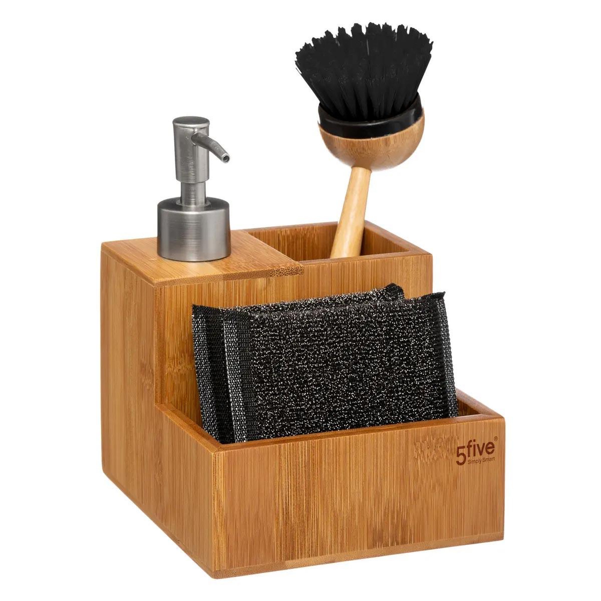 FIVE Kit vaisselle 3 en 1  bambou  20cm naturel