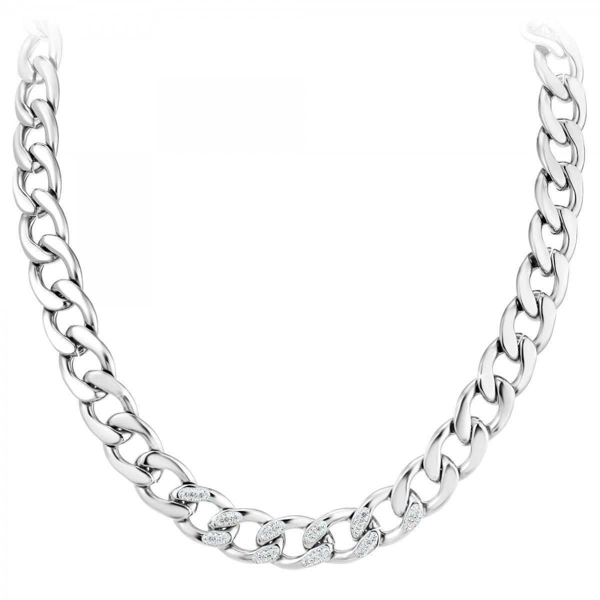 SC CRYSTAL Collier SC Crystal orné de Cristaux scintillants