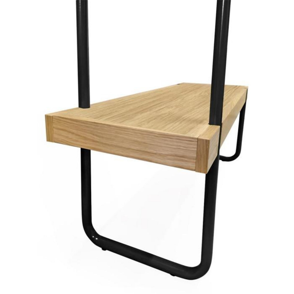 Paris Prix Meuble d'Entrée avec Portant  Ben  90cm Naturel