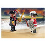 Voir la diapositive 2 : PLAYMOBIL 70273 - Capitaine pirate et soldat