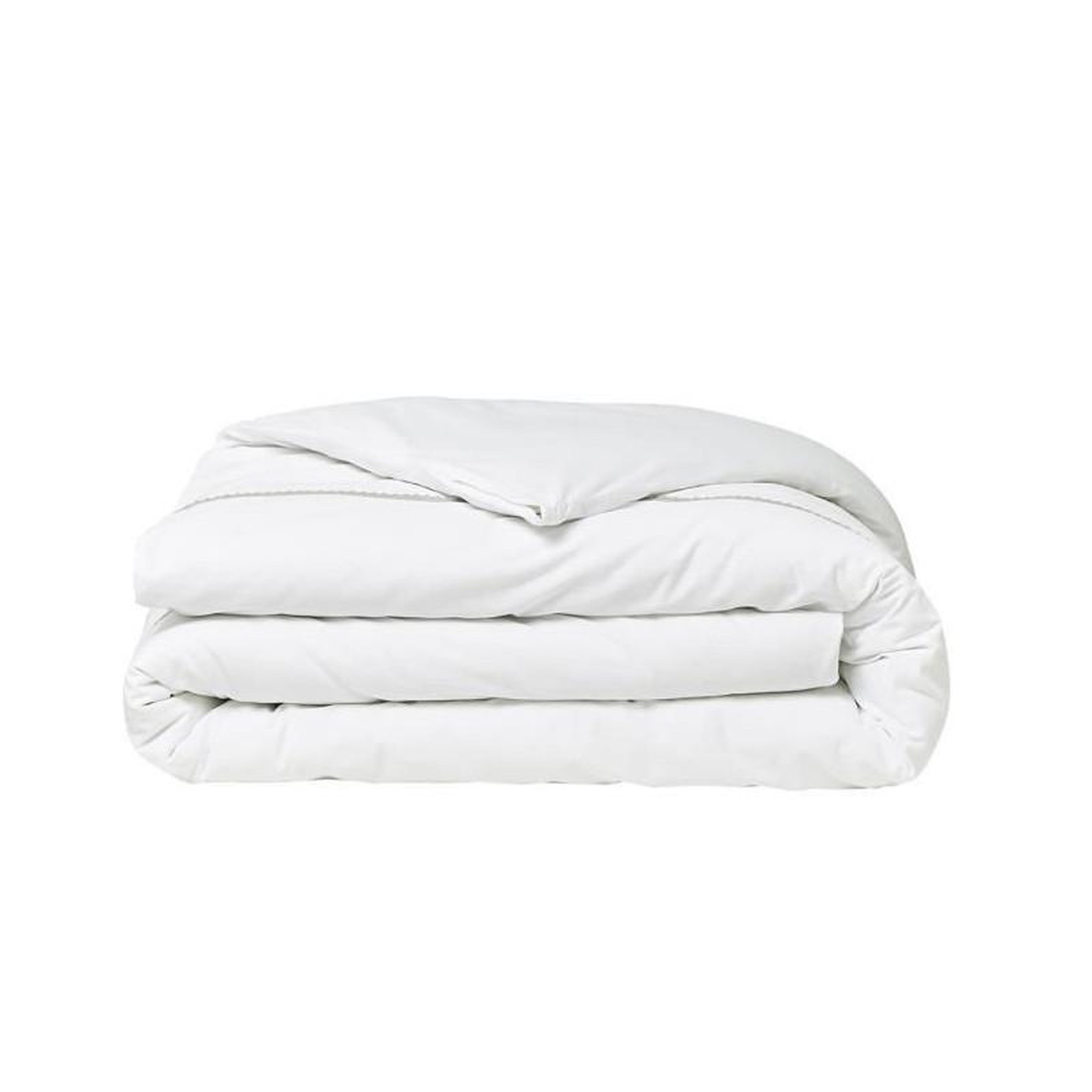 Today Parrure de lit TODAY Prestige - 240 x 260 cm - 2 personnes - 100% Percale Finition dentelle - Craie