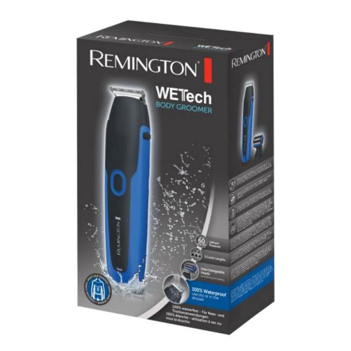 REMINGTON Tondeuse à barbe rechargeable - bht6256