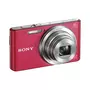 SONY Appareil photo Compact Pack DSC-W830 Rose + Housse
