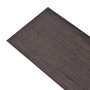 Voir la diapositive 2 : VIDAXL Dalles de plancher PVC autoadhesif 5,02 m^2 2 mm marron fonce