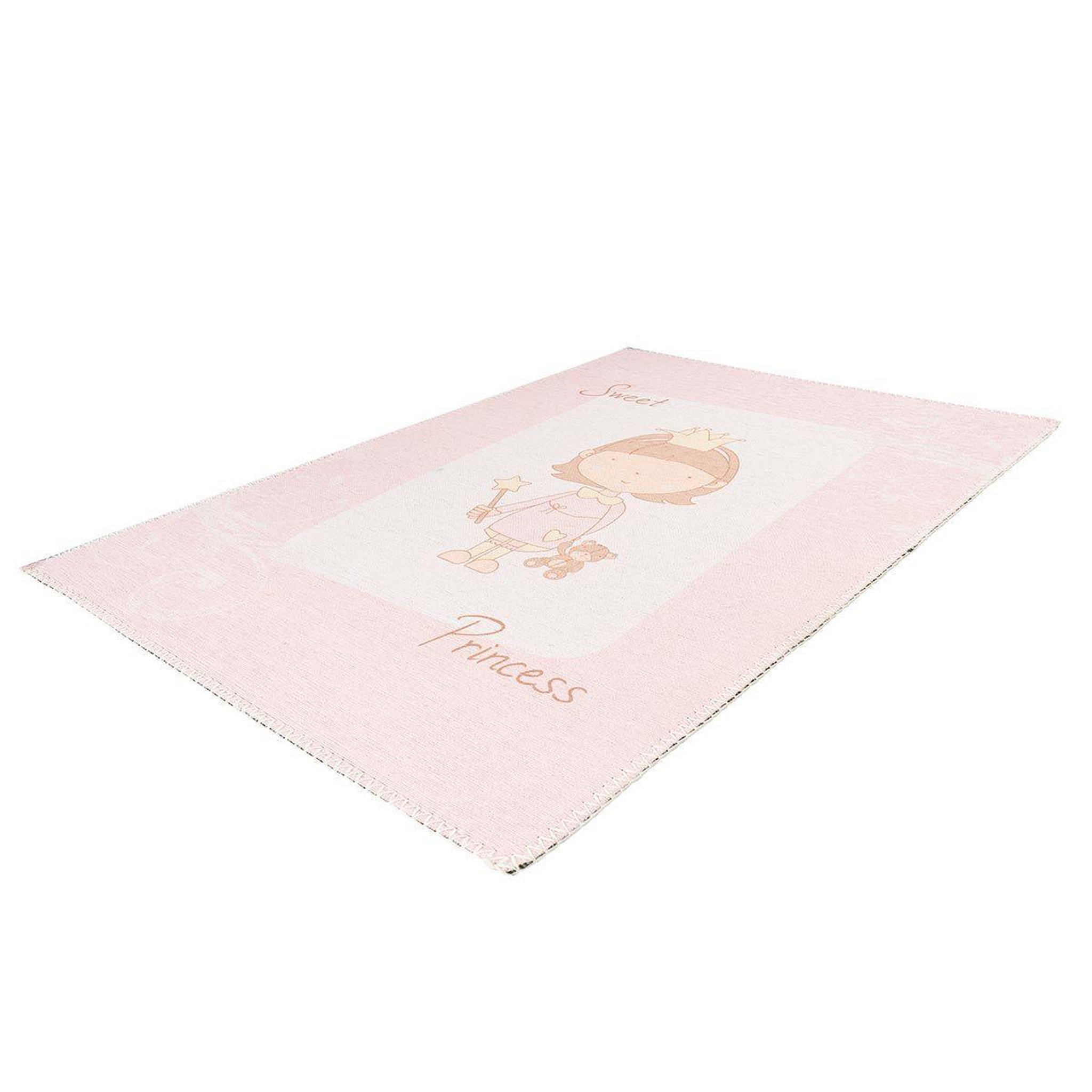 Voir la diapositive 2 : Paris Prix Tapis Enfant Imprimé  Bambini VI  Rose