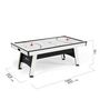 Voir la diapositive 3 : SOKKER Table multi-jeux 3 en 1 - Samurai - Air Hockey, Ping-Pong et convertible Table dînatoire