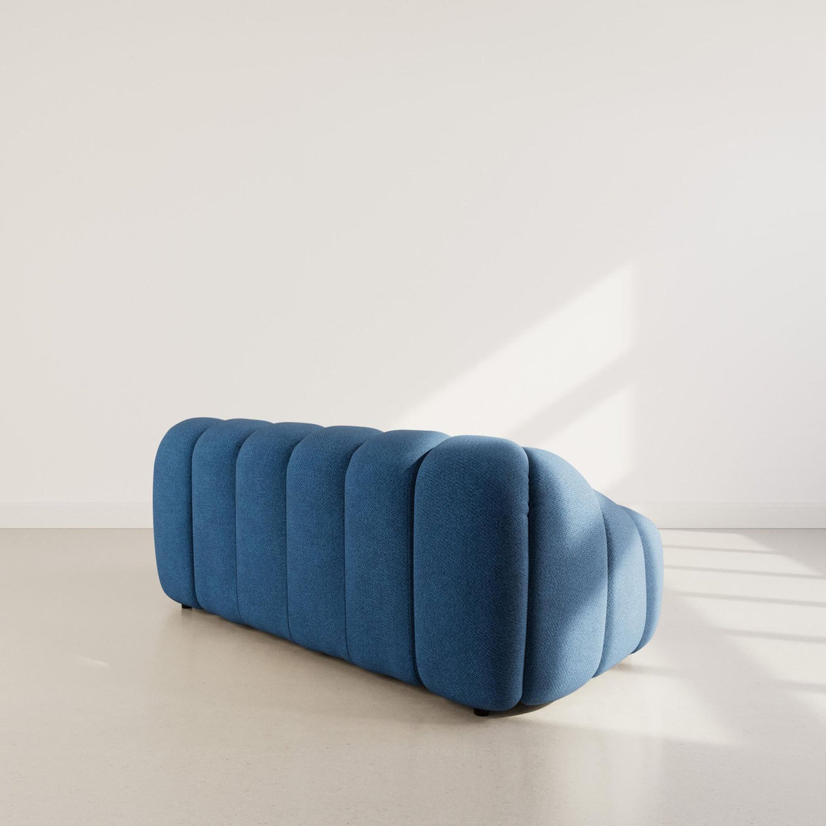 LISA DESIGN Ava - canapé 3 places en velours texturé