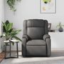 Voir la diapositive 3 : VIDAXL Fauteuil de massage inclinable Gris Similicuir