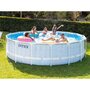 Voir la diapositive 6 : INTEX Piscine tubulaire Chevron ronde 4,88 x 1,22 m - Intex