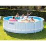 Voir la diapositive 6 : INTEX Piscine tubulaire Chevron ronde 4,88 x 1,22 m - Intex