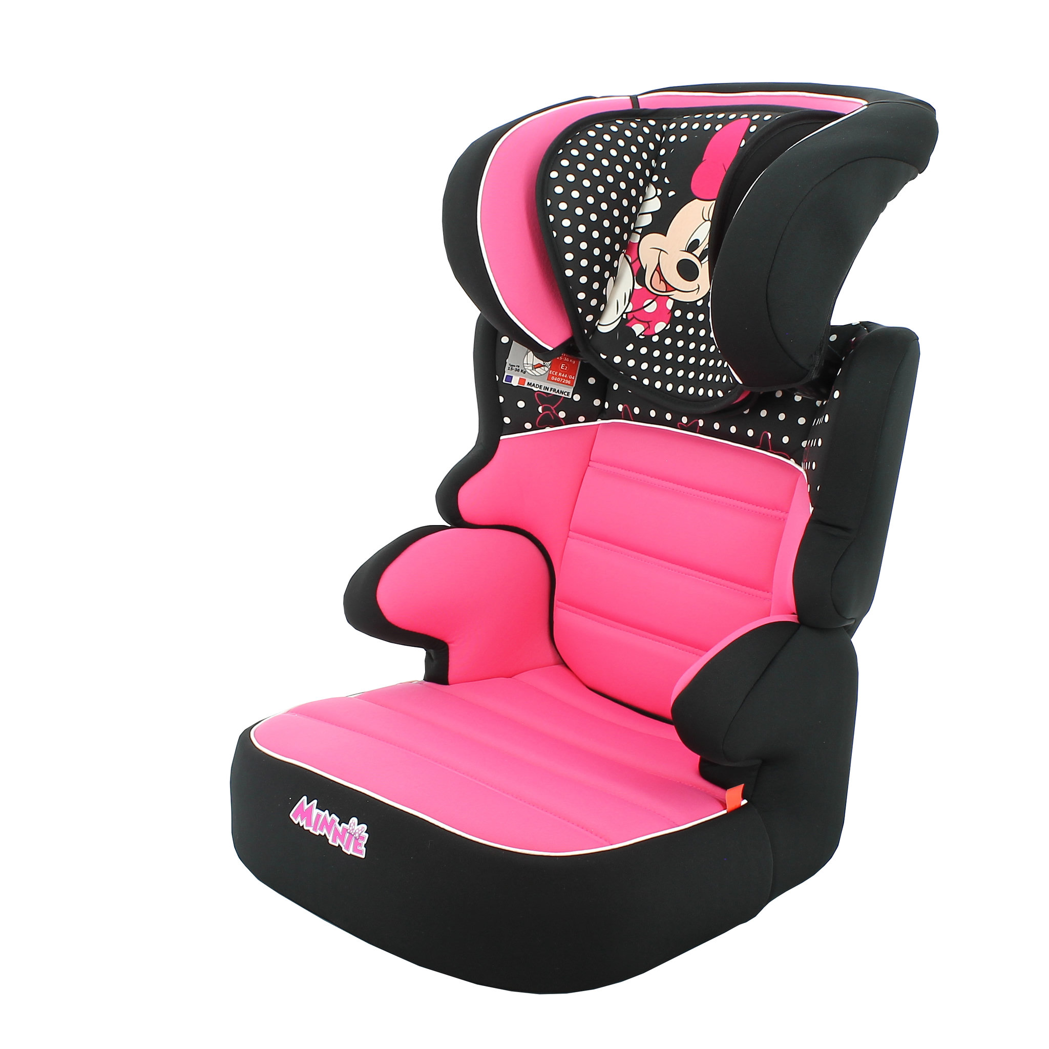 Voir la diapositive 3 : DISNEY Rehausseur auto groupe 2/3 Befix Disney Minnie