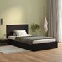 Voir la diapositive 3 : VIDAXL Tete de lit Noir 120x1,5x80 cm Bois d'ingenierie
