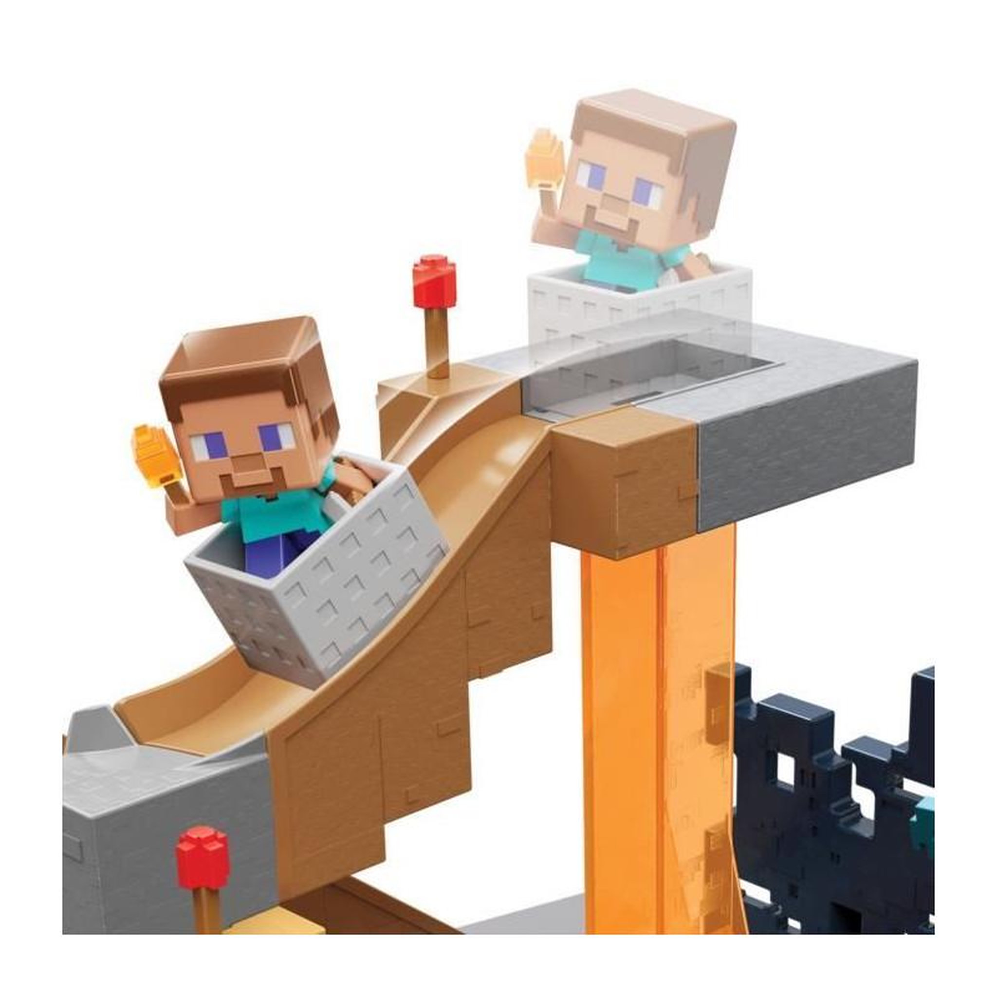 Voir la diapositive 5 : MINECRAFT Minecraft-Coffret L'Ascension de Warden et ses Mini-Figurines HXT72