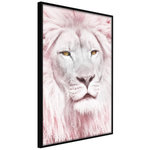 Paris Prix Affiche Murale Encadrée  Dreamy Lion. Coloris disponibles : Jaune, Noir