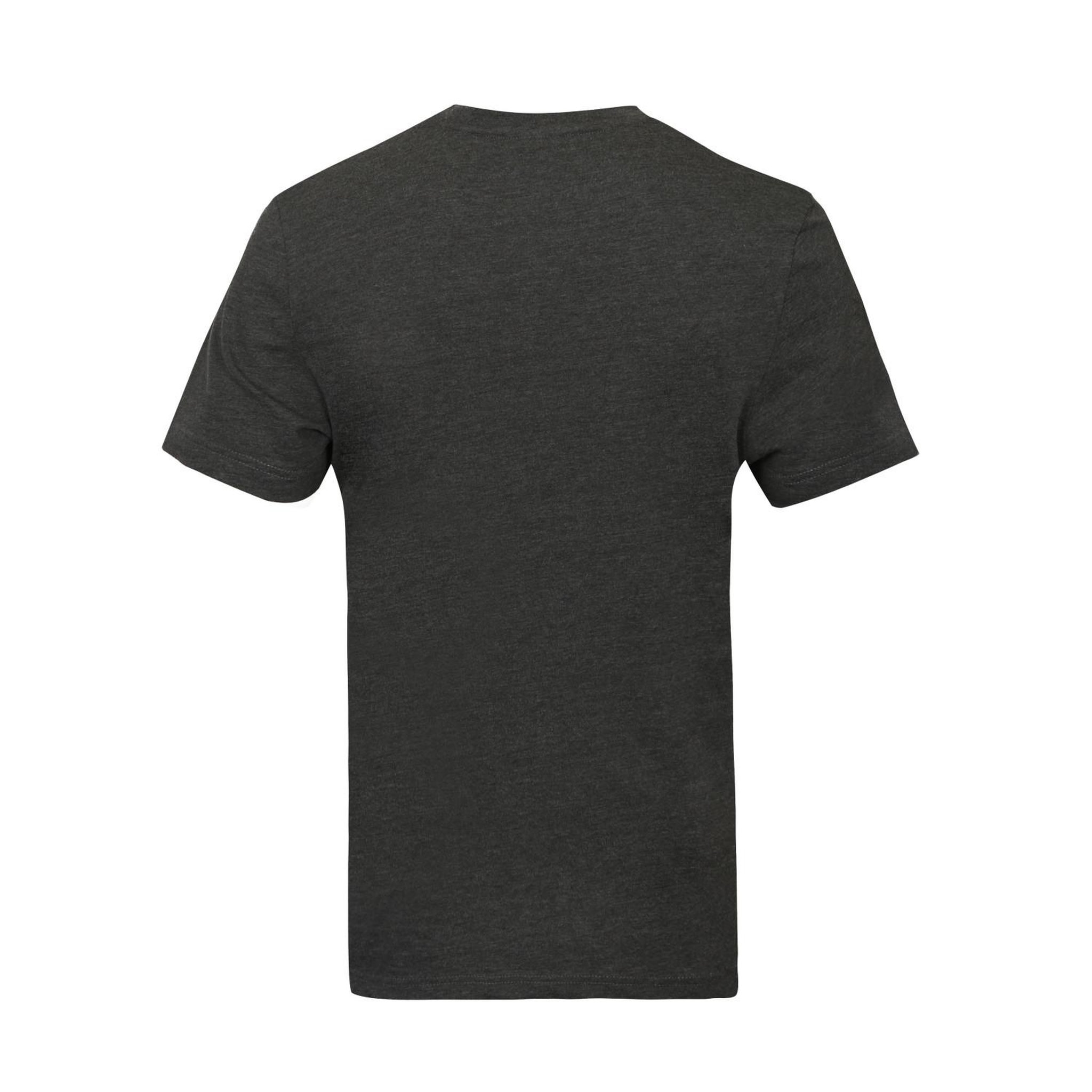 Voir la diapositive 2 : UMBRO Tee shirt homme col rond chiné en coton 160gsm et logo imprimé 618292