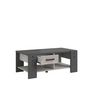 Voir la diapositive 4 : Table basse 1 tiroir 1 niche L101 x H40 x P54cm TRAVEL