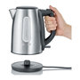 Voir la diapositive 1 : SEVERIN SEVERIN WK3469 Bouilloire compacte 1 L, ebullition rapide, Sans Bisphenol A, Arret auto, Range cable, Socle 360?, Inox