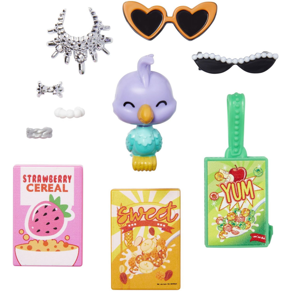 BARBIE Poupée mannequin Barbie Extra natte vert fluo