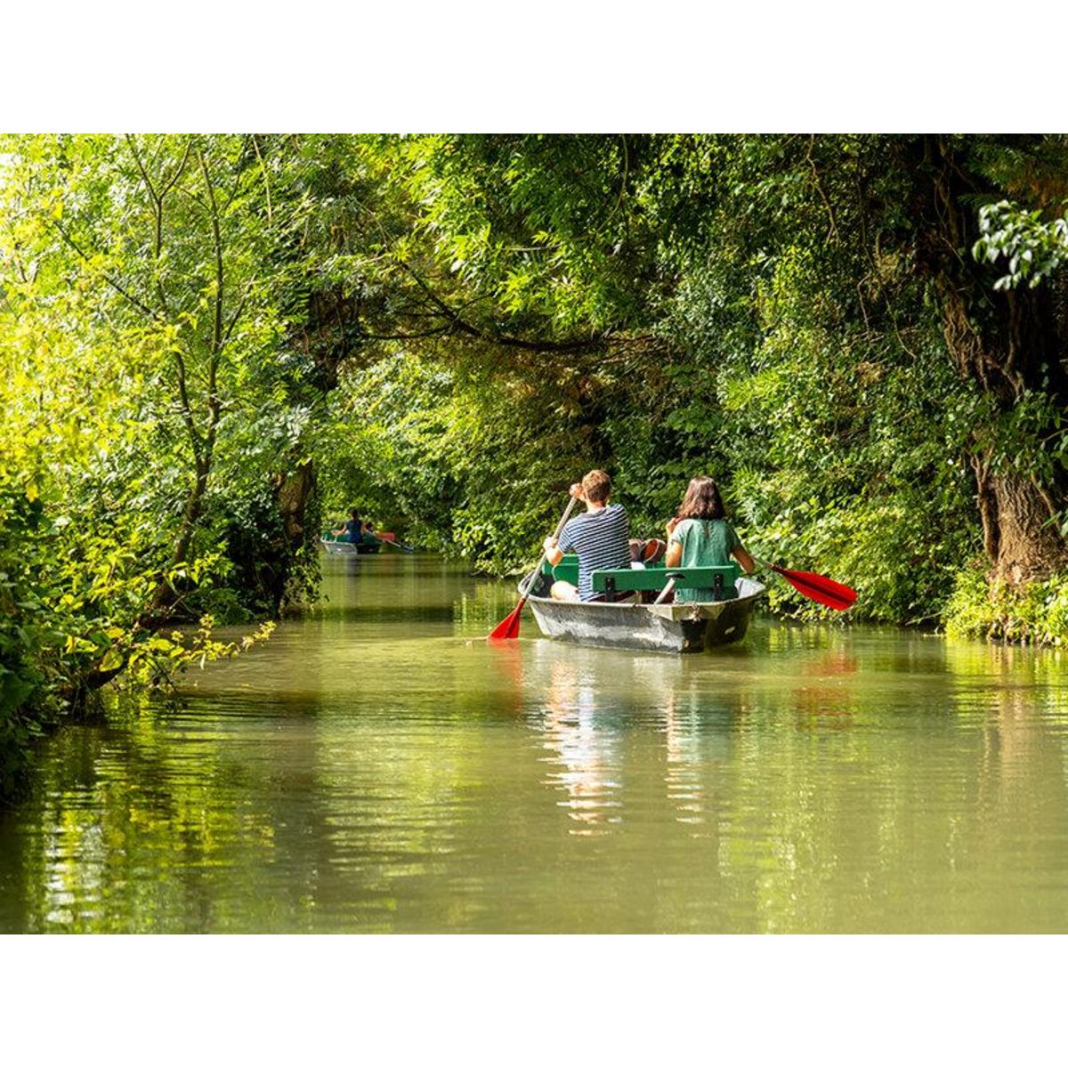 Smartbox Vol en montgolfière au-dessus du Marais poitevin avec visite en barque en semaine pour 2 personnes - Coffret Cadeau Sport & Aventure