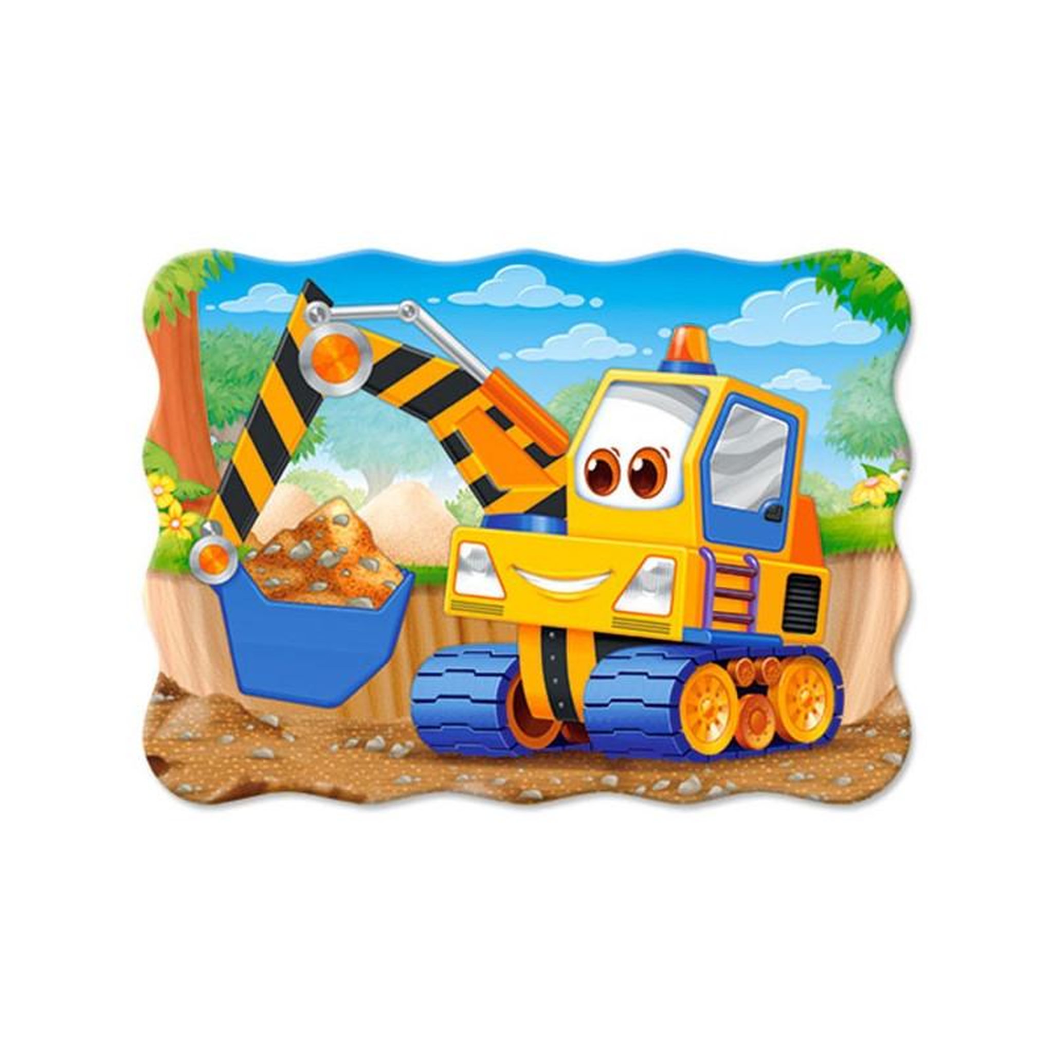 Voir la diapositive 2 : Castorland CASTORLAND Puzzle Excavator, 30pcs.