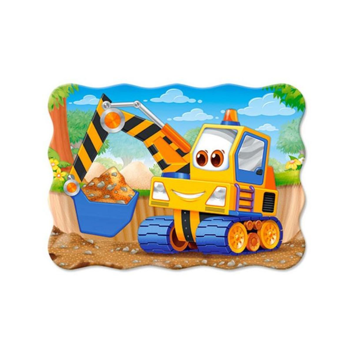 Castorland CASTORLAND Puzzle Excavator, 30pcs.