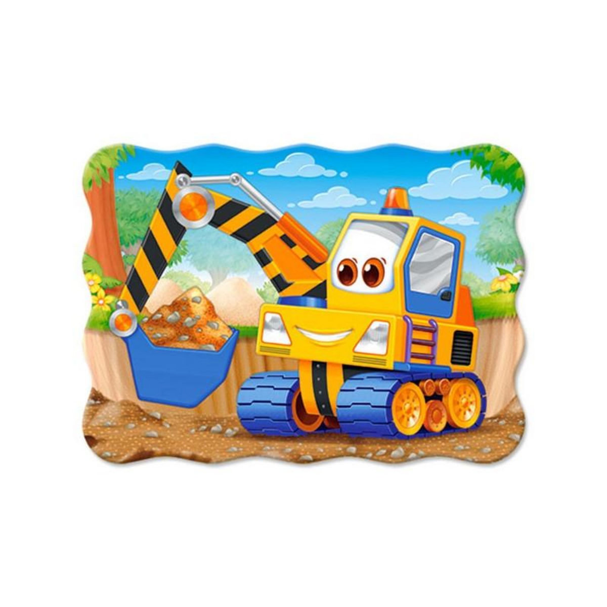 Castorland CASTORLAND Puzzle Excavator, 30pcs.