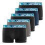 Voir la diapositive 1 : UMBRO Lot de 5 Boxers coton homme uni