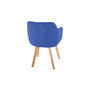 Voir la diapositive 5 : Paris Prix Chaise Scandinave en Tissu  Sweet Color  76cm Bleu